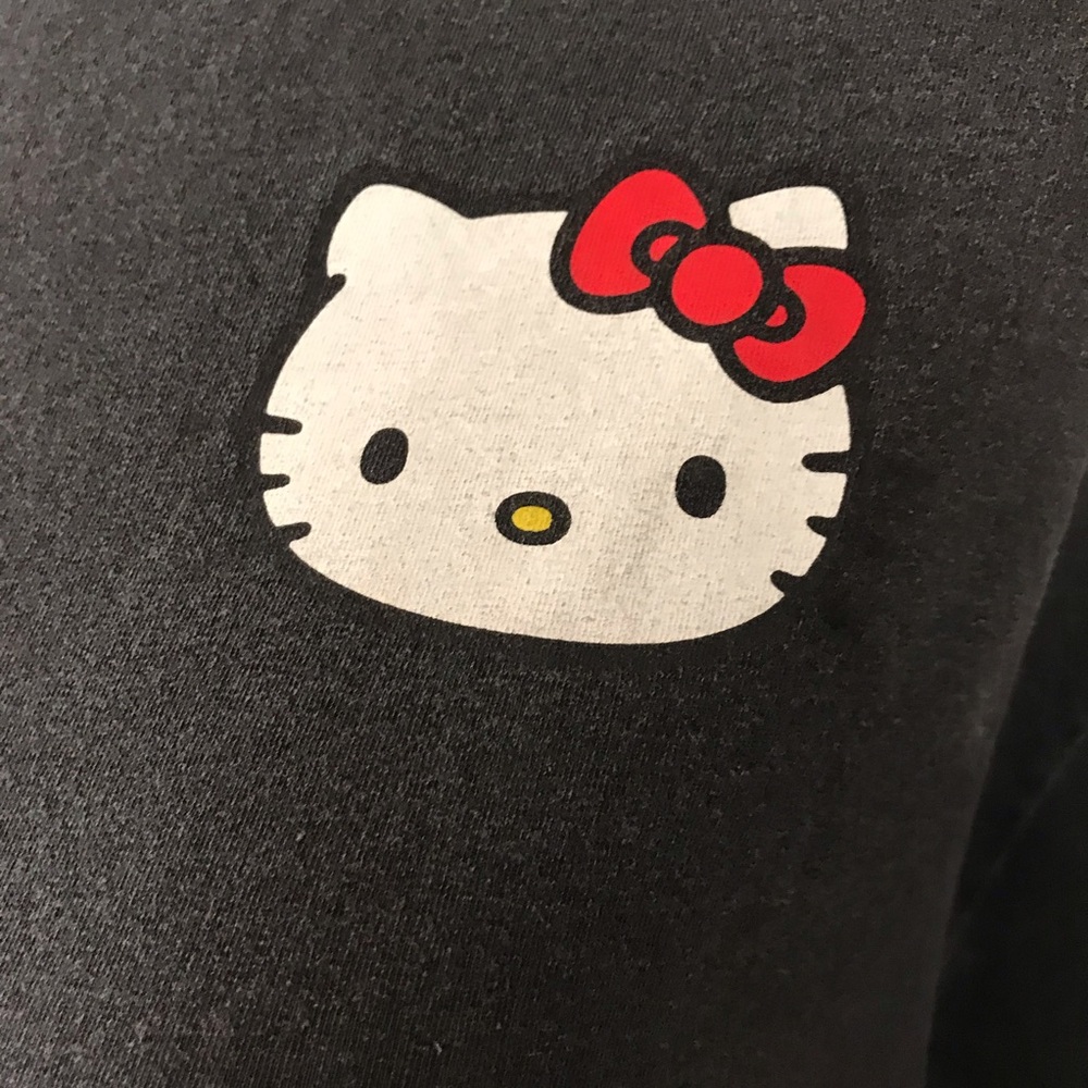 Hello Kitty By Sanrio Strawberry Theme Short Sleeve Blouse - Picture 5 of 6